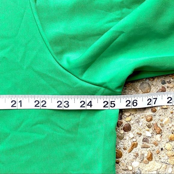 VM MV Retro Tracksuit Rainbow Green Full Zip Jacket Made in USA 3XL - Picture 7 of 10